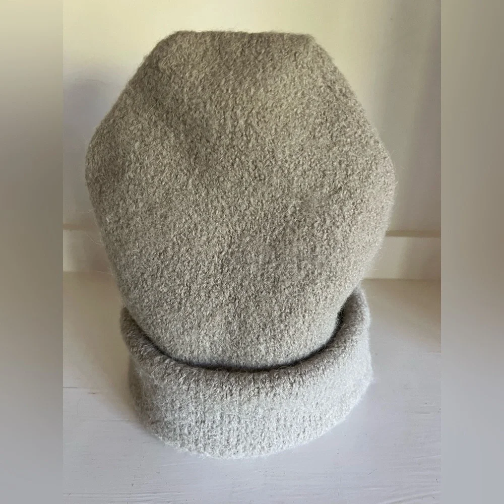$220 Lauren Manoogian Alpaca Carpenter Hat in Willow - Picture 10 of 12